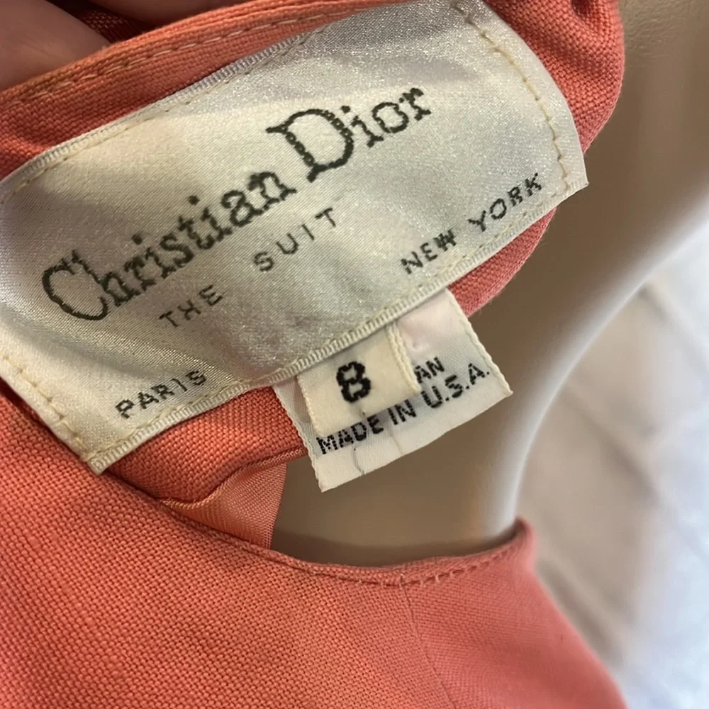 Christian Dior vintage the suit skirt blazer set